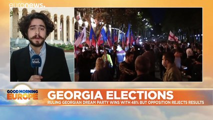 Georgia set for more protests amid claims of vote-rigging in election