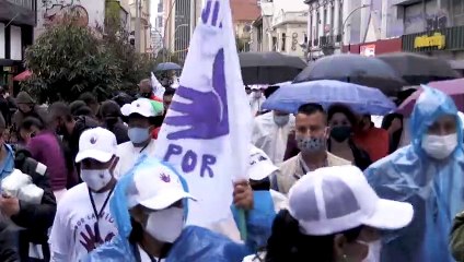 FARC protesta contra el gobierno colombiano por asesinato de excombatientes