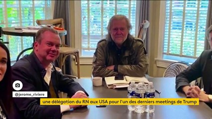 Une délégation du Rassemblement national auprès de l'équipe Trump aux Etats-Unis