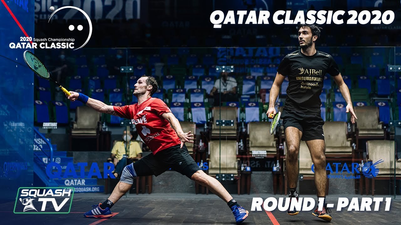 Squash: Qatar Classic 2020 - Round 1 Highlights [Pt.1]