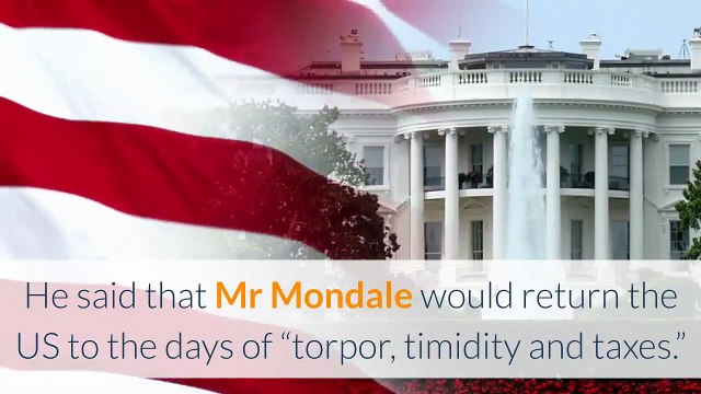 Archive 1984 Ronald Reagan poised to win US election