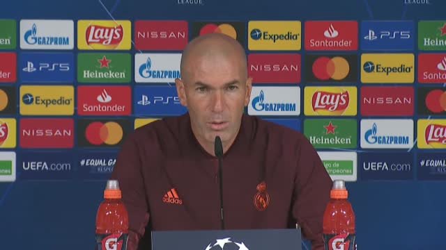 Zidane: Aspiramos a todo. Siempre queremos demostrar que somos buenos