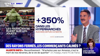 Des rayons fermés, les commerçants calmés ?  - 02/11