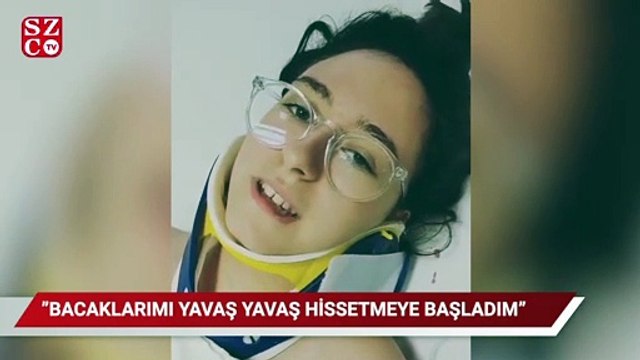 Enkazdan kurtarılan İnci Okan: Bacaklarımı yavaş yavaş hissetmeye başladım