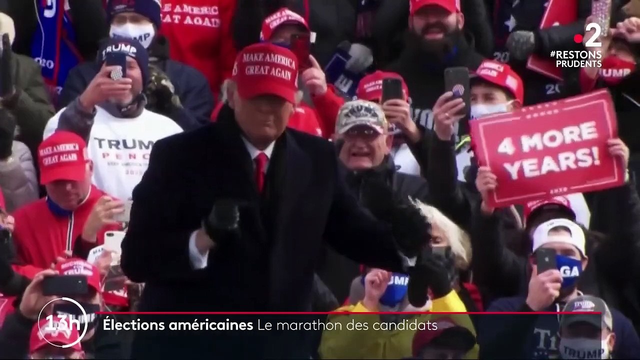 Présidentielle américaine : la campagne électorale vit ses dernières heures
