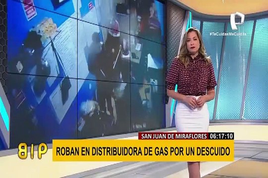SJM: delincuentes aprovechan un descuido para robar en distribuidora de gas