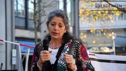 #QUERDENKEN 762 Lörrach Nr#02 - 04 - Marion - Neuer Marktplatz, 31.10.2020