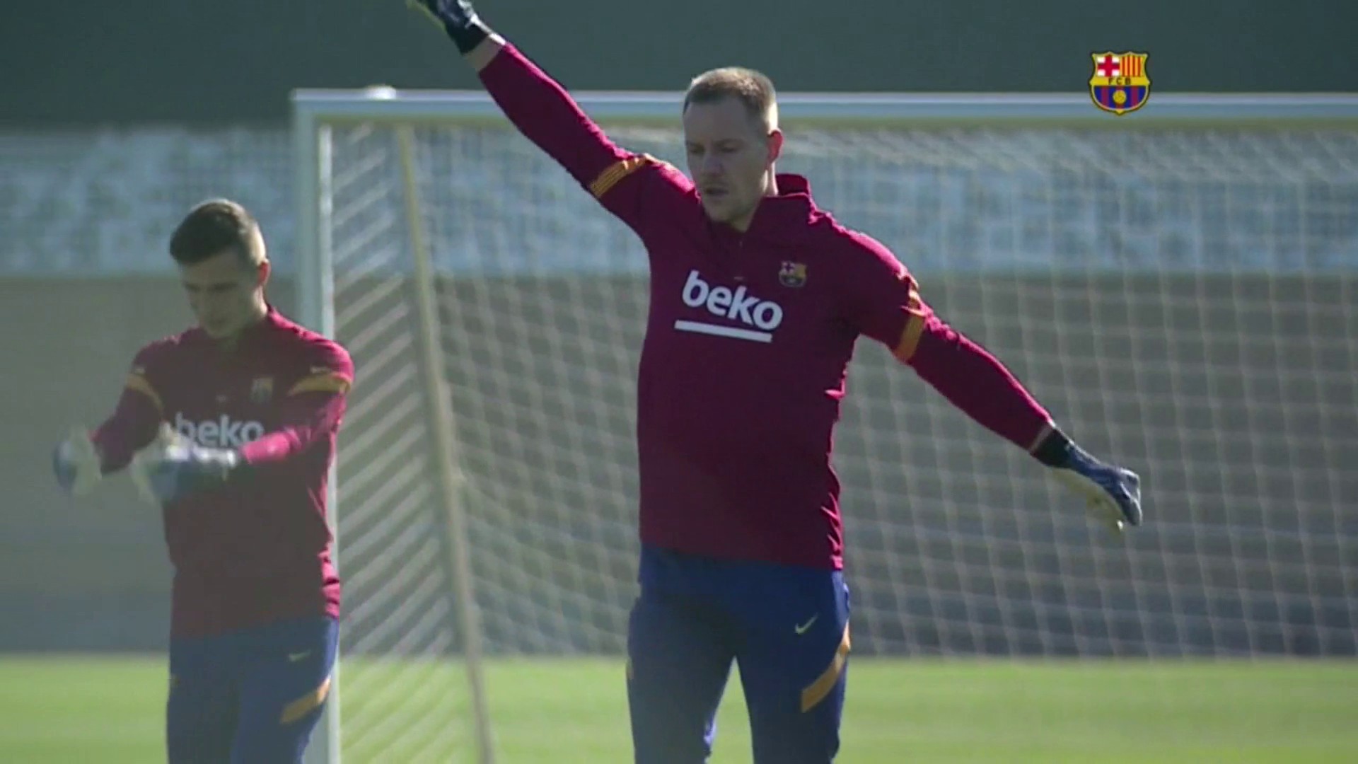 Ter Stegen vuelve a los entrenamientos con el FC Barcelona