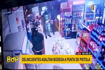 Ate: asaltan bodega y se llevan hasta las galletas