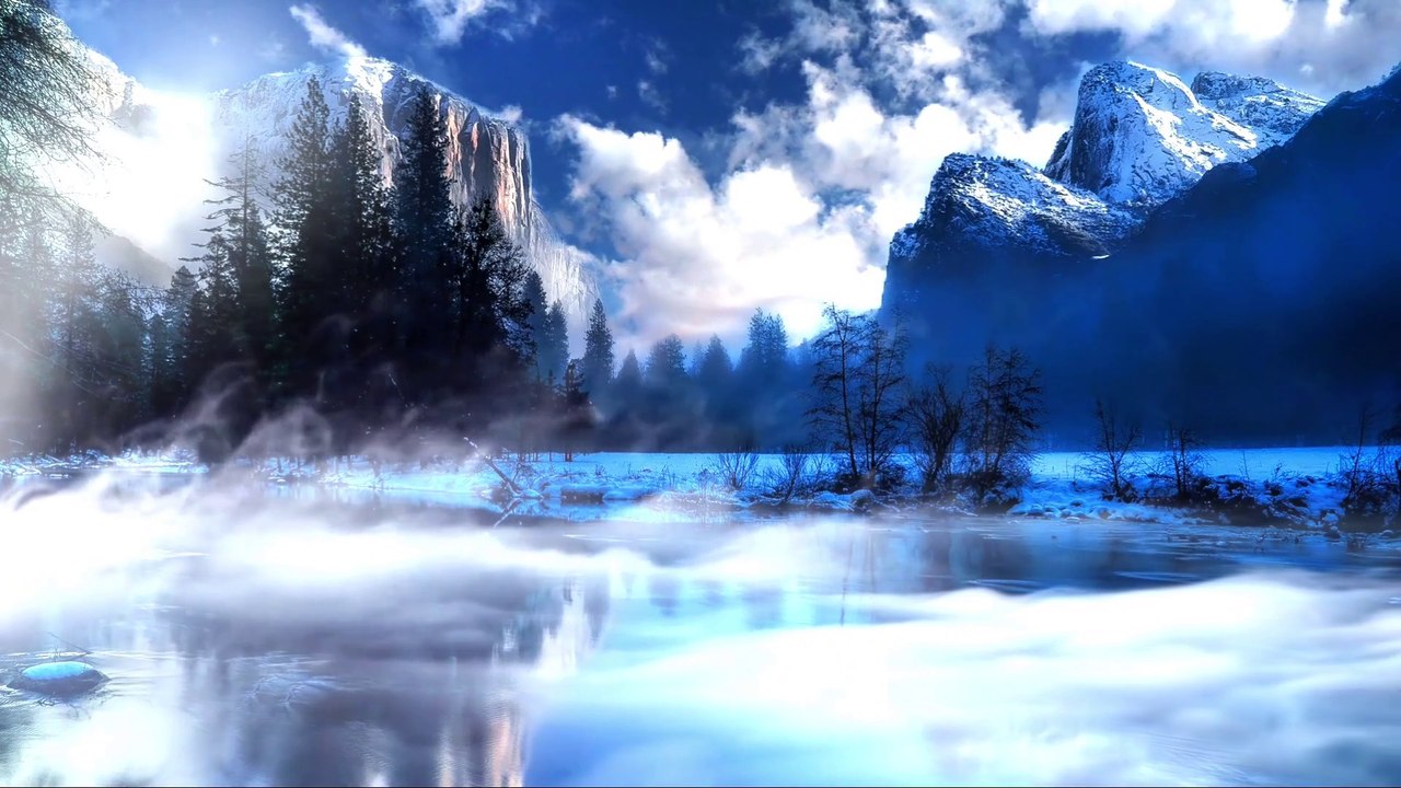 Relax For A Few Minutes With Pretty Nature And Music