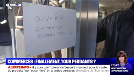 Reconfinement: dans les commerces, la colère ne faiblit pas
