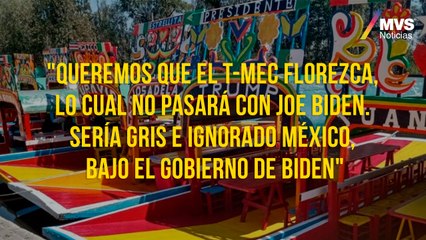 Mexicanos apoyan a Trump