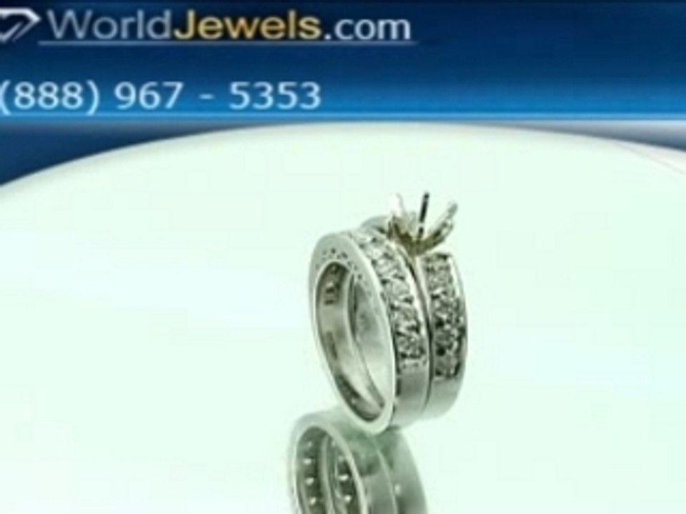 Ladies Semi-Mount Diamond Ring 1.00 TCW K-117
