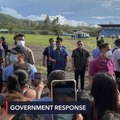 Duterte takes off mask during Albay visit; social distancing not enforced