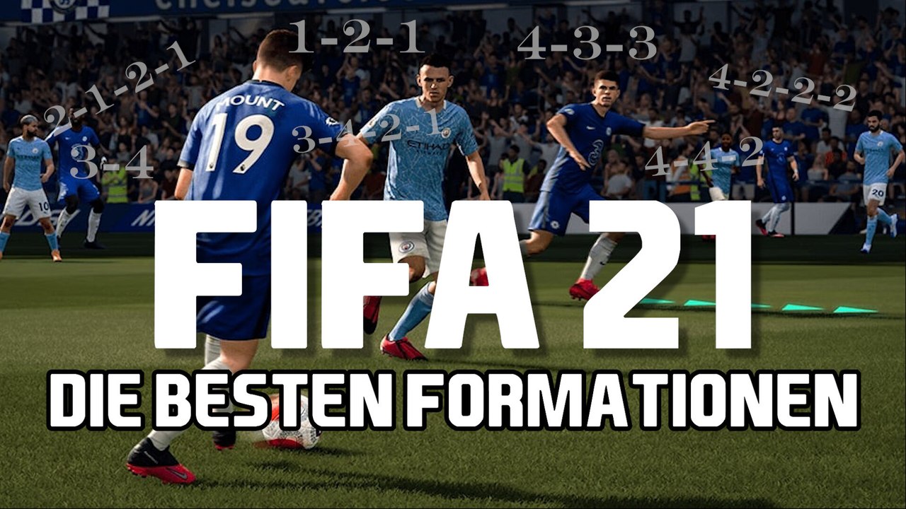 Die vier besten fifa 21 formationen