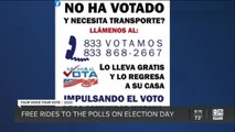 Free, discounted rides to the polls
