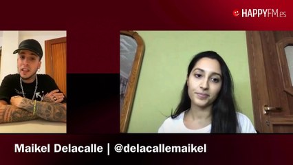 Maikel Delacalle en Happy FM: "Tengo música grabada con Don Patricio y Cruz Cafuné"