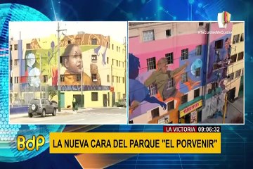 El nuevo rostro de El Porvenir: pintan 14 murales en complejos habitacionales