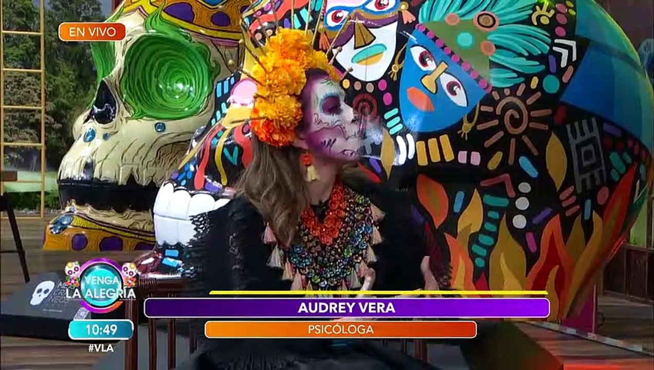Audrey Vera habla sobre los mensajes y señales que recibimos de nuestros difuntos.| Venga La Alegría