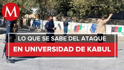 Ataque deja varios muertos en Universidad de Kabul, en Afganistán