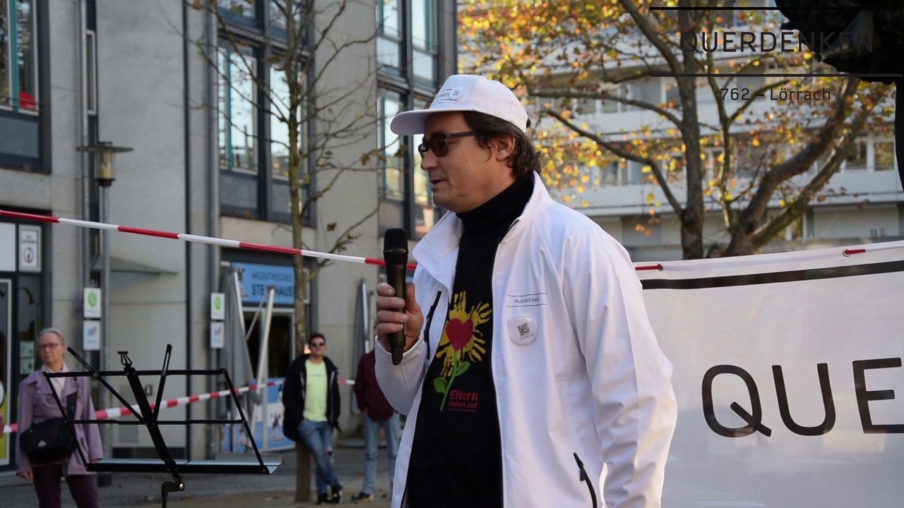 #QUERDENKEN 762 Lörrach Nr#02 - 05 - Eltern stehen auf - Neuer Marktplatz, 31.10.2020