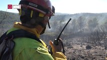Una quema descontrolada en Castellón provoca un incendio que acaba afectando a cultivos
