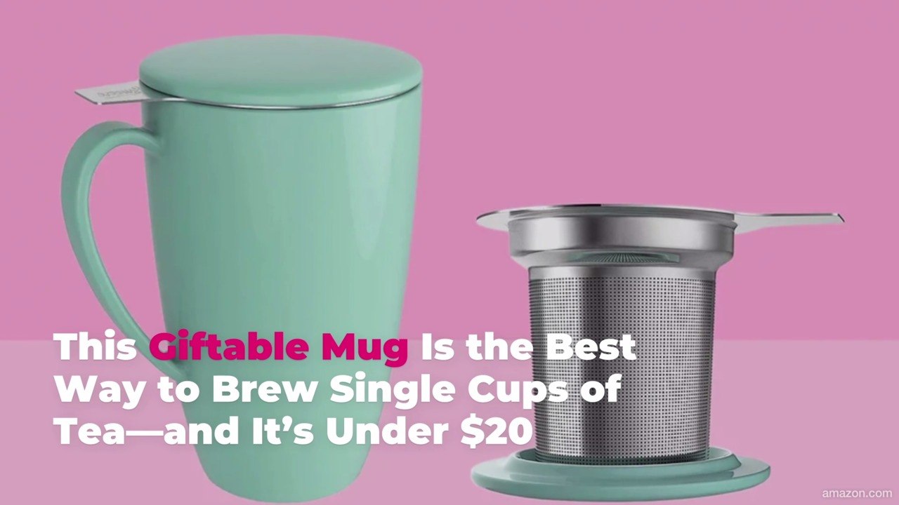 This Giftable Mug Is the Best Way to Brew Single Cups of Tea—and It’s