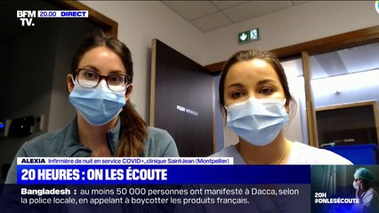 20h, on les écoute: pour Myrtille et Alexia, infirmières à Montpellier, "ça va être très compliqué si les gens ne respectent pas" le confinement