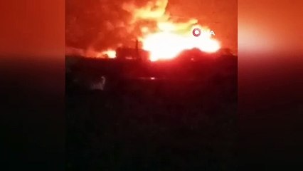 - El Bab'ta akaryakıt istasyonunda patlama