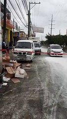 Alertan derrame “material peligroso” en el kilómetro 12 de la carretera Sánchez