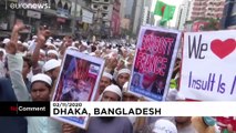 تظاهرات ۵۰ هزار نفری ضد ماکرون و فرانسه در جنوب آسیا