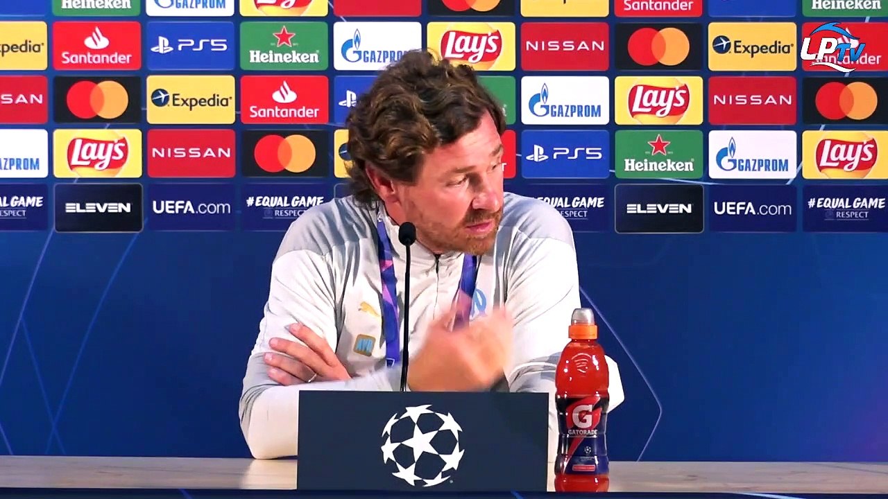 Le discours cash de Villas-Boas sur la place de l'OM en Ligue des Champions