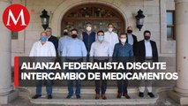 Alianza Federalista intercambiará medicinas; acusan desabasto en sus estados