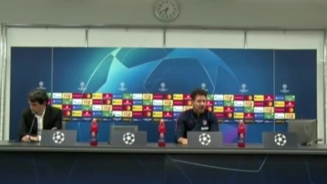 Simeone sobre el Lokomotiv: Nos medimos a un equipo se repliega muy bien y contragolpea muy rápido