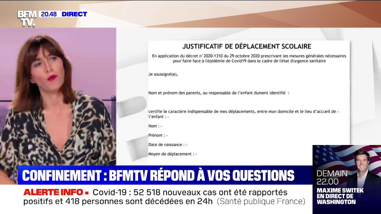 Les enfants doivent-ils avoir une attestation pour aller à l'école? - BFMTV répond à vos questions