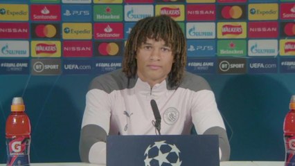 Nathan Ake on life at City ahead of UCL
