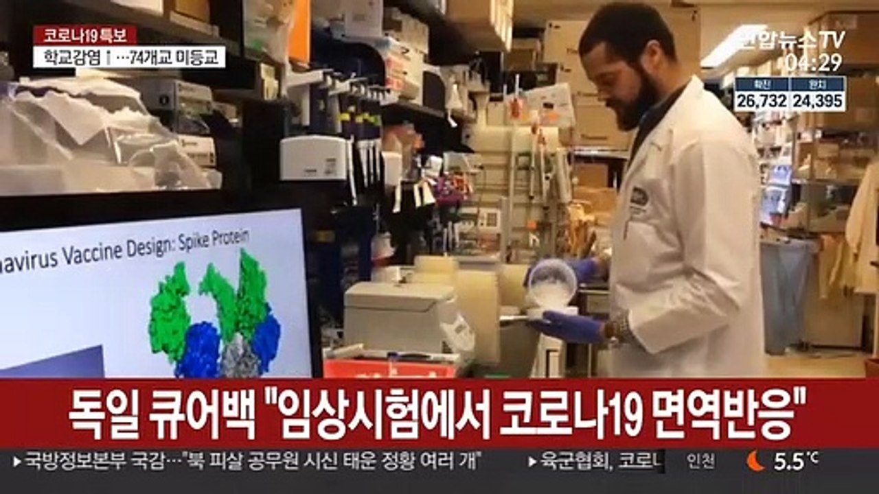 독일 큐어백 "임상시험에서 코로나19 면역반응"