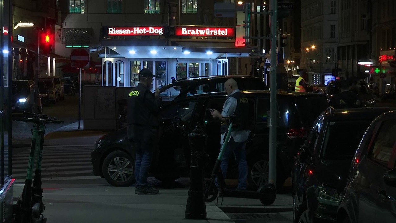 Horror in Wien: 5 Tote, 17 Verletzte an 6 Anschlagsorten