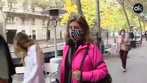 Rosalía Iglesias, mujer de Bárcenas, pasea por Madrid pendiente de entrar en prisión