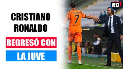 Doblete de Cristiano Ronaldo en la Serie A