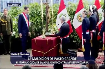 PANORAMA 01-11-2020 : ¡Exclusivo! La maldición de Pasto Grande historia cíclica de la acusación contra Martín Vizcarra