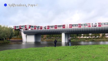 Métro néerlandais sauvé par une sculpture de baleine: la cause de l'accident toujours inconnue