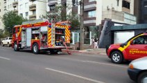 Fumaça em apartamento no 11º andar assusta moradores no Centro, na Rua Minas Gerais