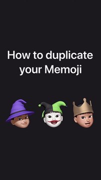 Comment dupliquer son Memoji sur iPhone, iPad, et iPod touch — Apple Support