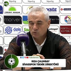 Rıza Çalımbay: "Hatayspor da biz de kazanabilirdik"