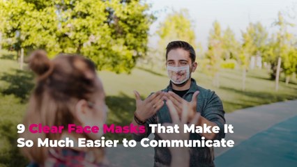 9 Clear Face Masks That Make It So Much Easier to Communicate