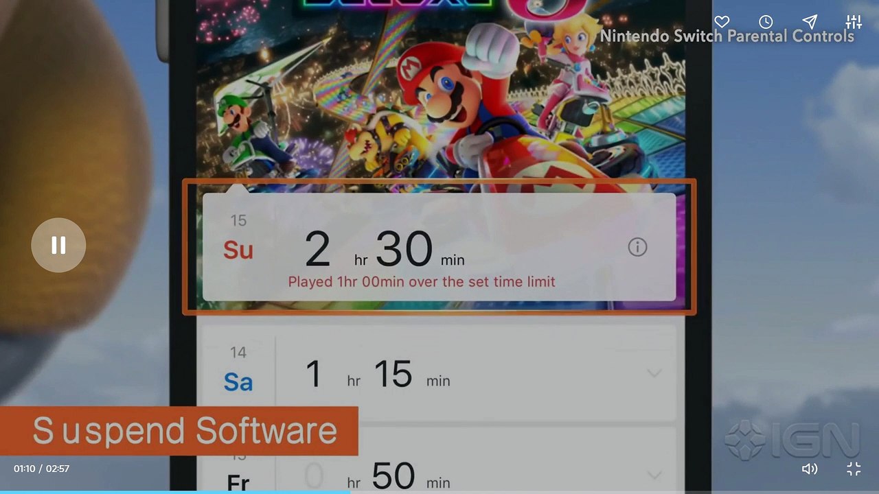 Nintendo Switch - Parental Controls