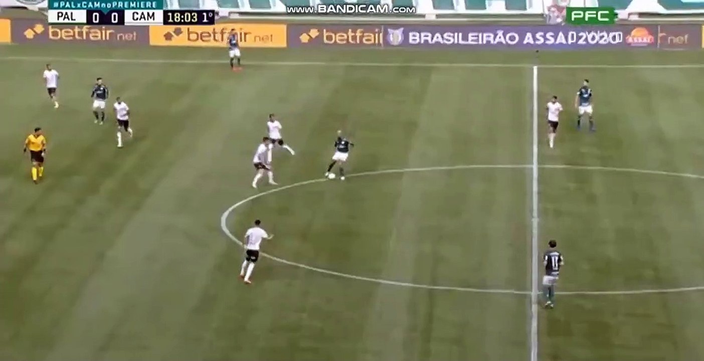 Palmeiras [1] - 0 Atlético-MG  Rafael Veiga 18'