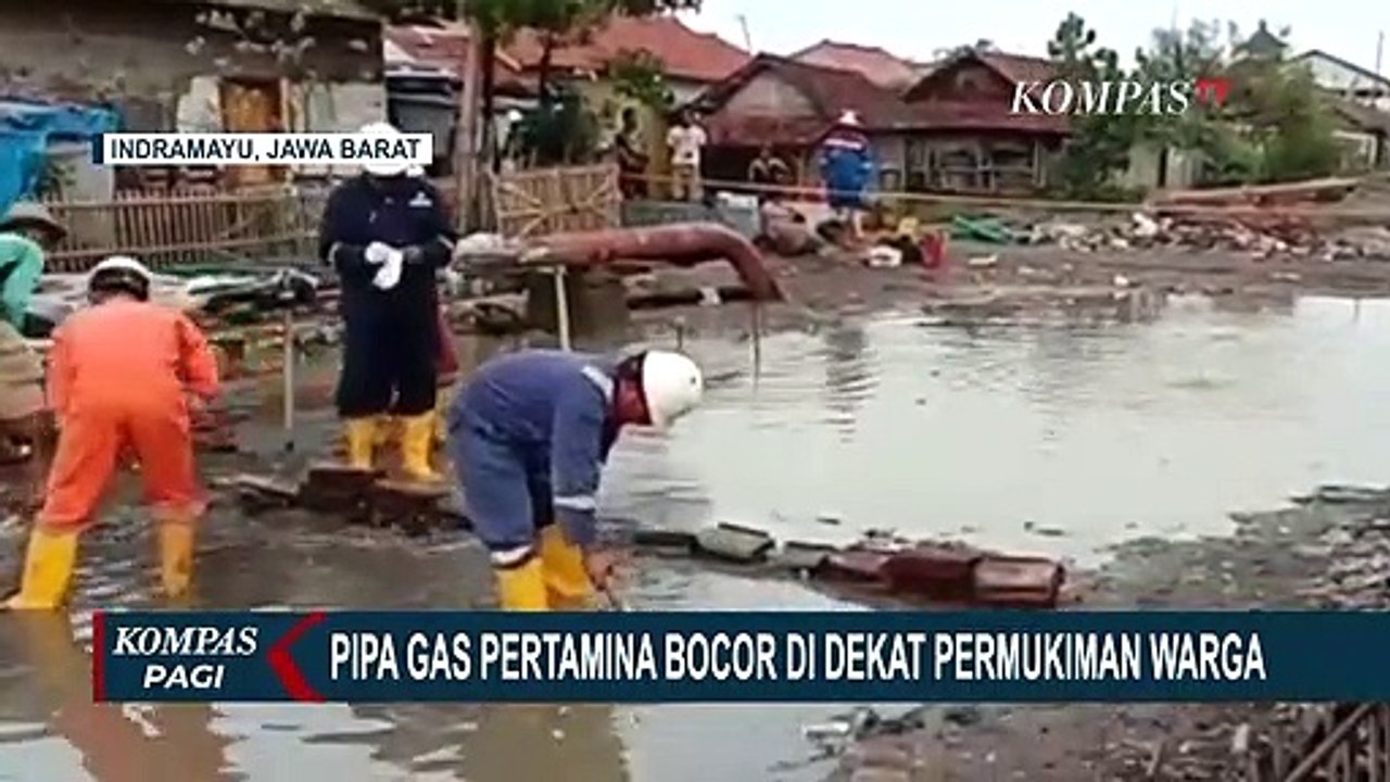 3 Kali Pipa Gas Pertamina Dekat Pemukiman Bocor Buat Warga Resah