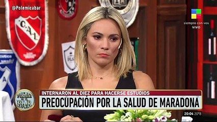 Preocupación por la salud de Maradona tras su internación